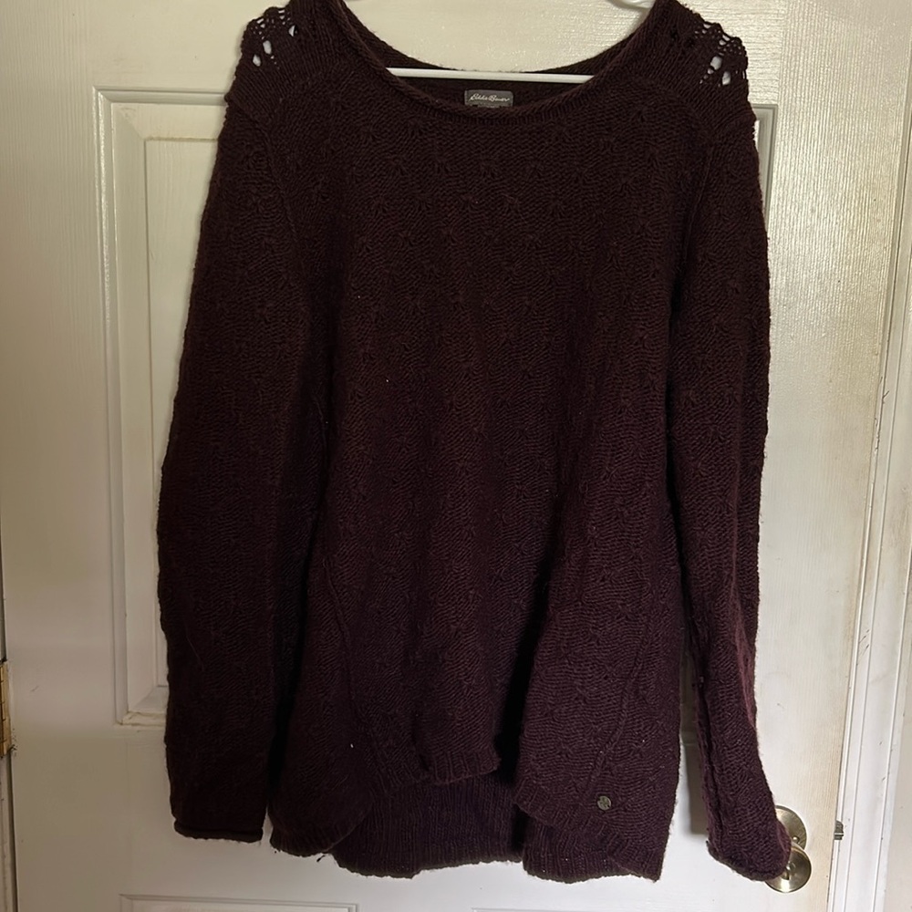 Wool Blend Eddie Bauer Sweater